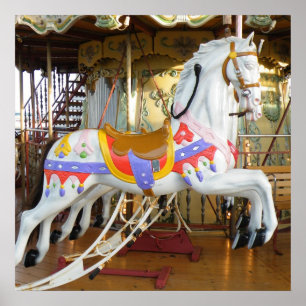 Carousel Horse Poster
