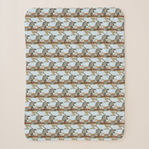 "Carousel Horse" Sherpa Blanket