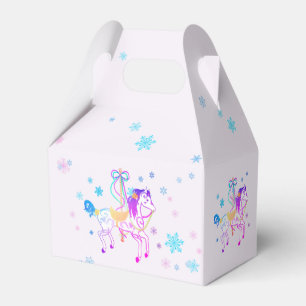 Carousel Horse (snowflake) gable box