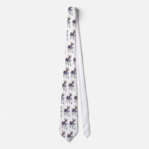 Carousel Horse Tie - "MIDSUMMER DREAMS"
