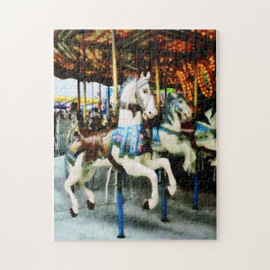 Carousel Horses Jigsaw Puzzle