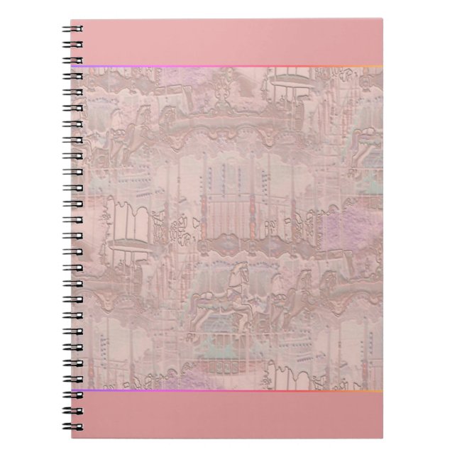 Carousel Horses Notebook (Front)