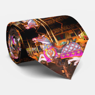 Carousel Horses Tie