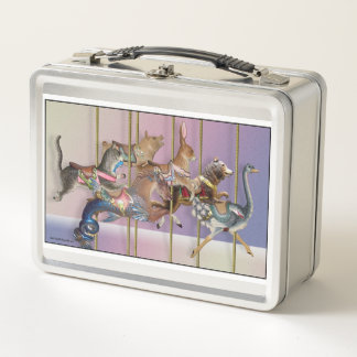 Carousel Menagerie  Metal Lunch Box