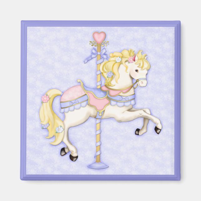 Carousel Pony Magnet (Front)