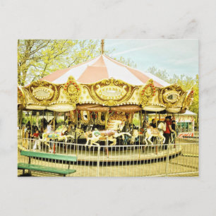 Carousel Post Card