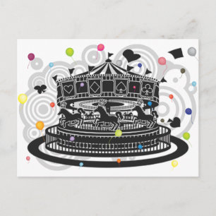 Carousel Postcard