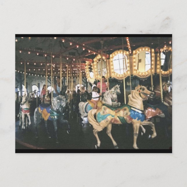 Carousel Postcard (Front)
