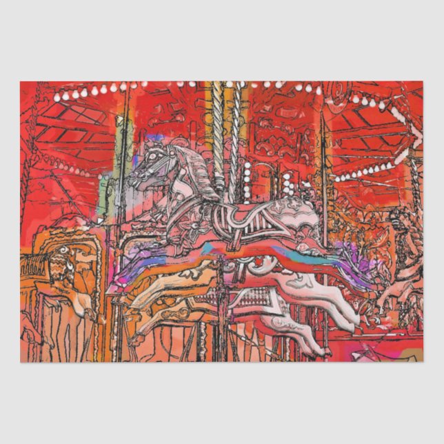 CAROUSEL TISSUE PAPER (Front)