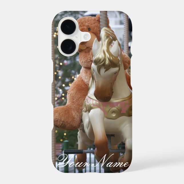 Carousel with Teddy Bear (Back)
