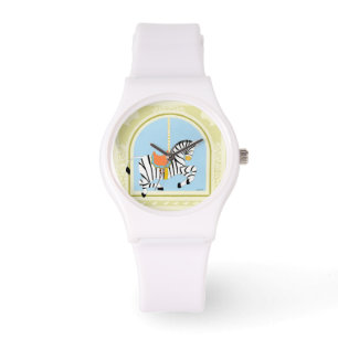 Carousel Zebra by June Erica Vess Watch