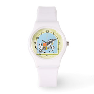 Carousel Zebra by June Erica Vess Watch