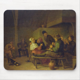 Carousing Farmers Mouse Pad