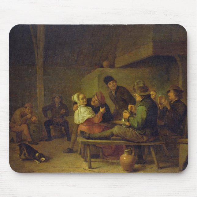Carousing Farmers Mouse Pad (Front)