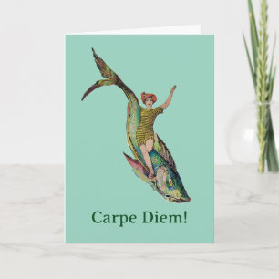 "Carp" Diem Card