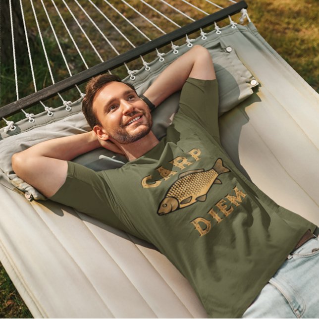 Carp Diem Funny Novelty  T-Shirt (Creator Uploaded)