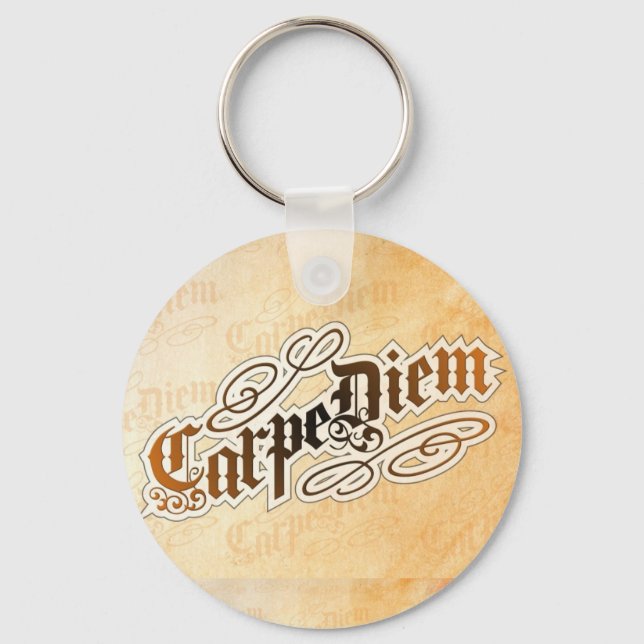 carp diem keychain (Front)