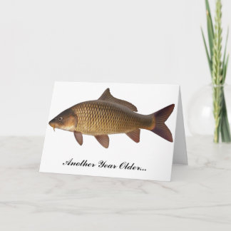 Carp Fishing Birthday Card