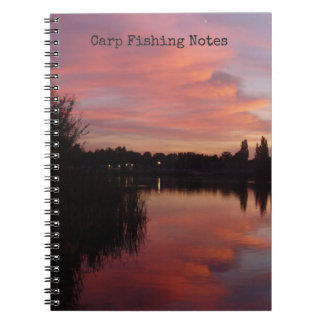 Carp Fishing Catch & Conditions logbook Spiral Notebook