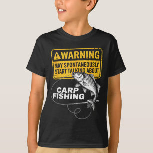 Carp Fishing Design For Men Funny Catfish And Carp T-Shirt