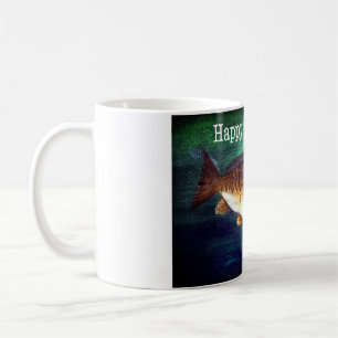 Carp fishing Happy Christmas Coffee Mug