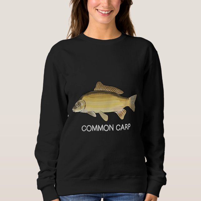 Carp Freshwater Game Fish Sweatshirt (Front)
