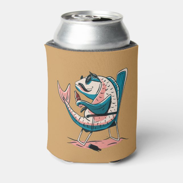 Carp Grandfather Can Cooler (Can Back)