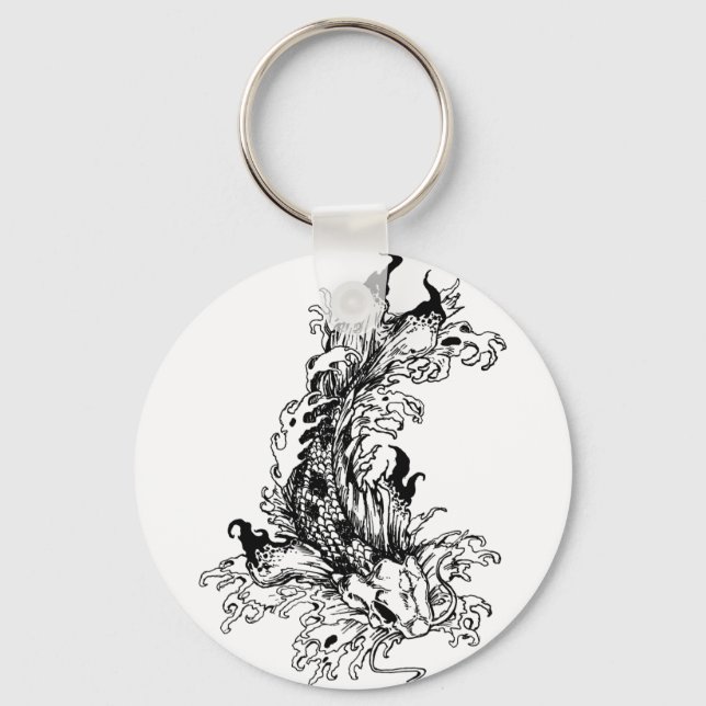 Carpa Koi Key Ring (Front)