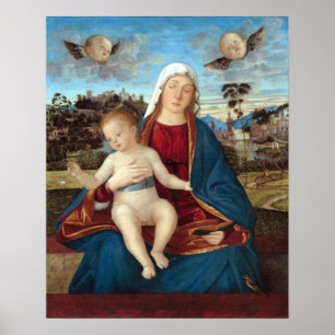 Carpaccio Madonna and Child Poster