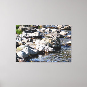 Carpathian Mountain River – Romania Nature Print