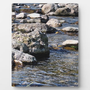 Carpathian Mountain River – Romania Nature Print Plaque