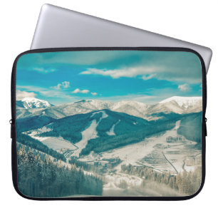 Carpathian mountains nature vacation mountainbeaut laptop sleeve