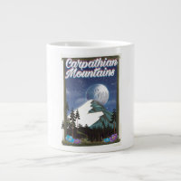 Carpathian Mountains Travel poster