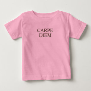 Carpe Diem baby pink T-shirt