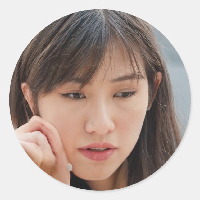 Carpe Diem Classic Round Sticker (Front)