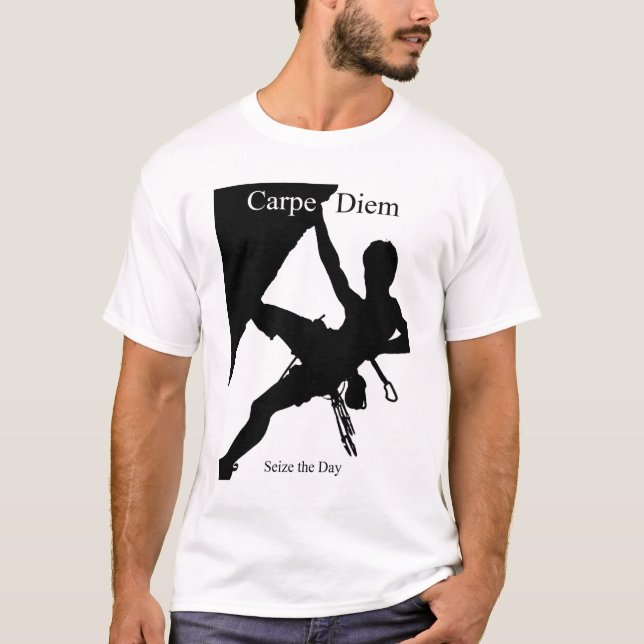 Carpe Diem Climber T-Shirt (Front)