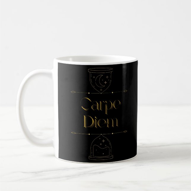 Carpe diem coffee mug (Left)