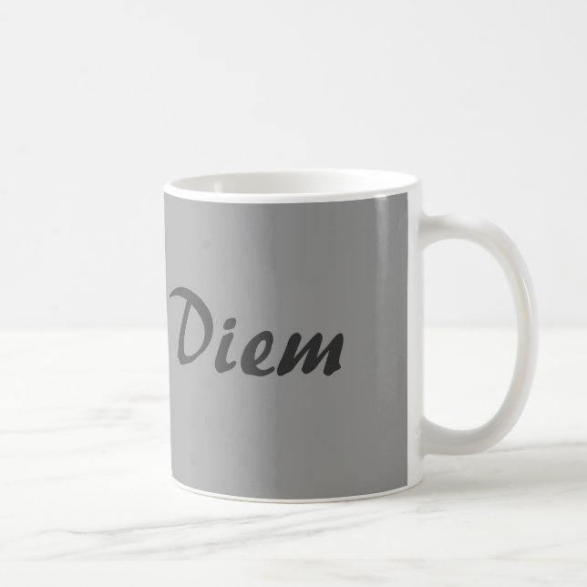 Carpe Diem Coffee Mug (Right)