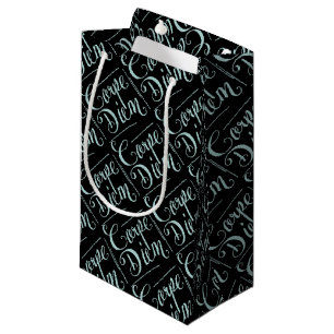 Carpe Diem Fancy Small Gift Bag