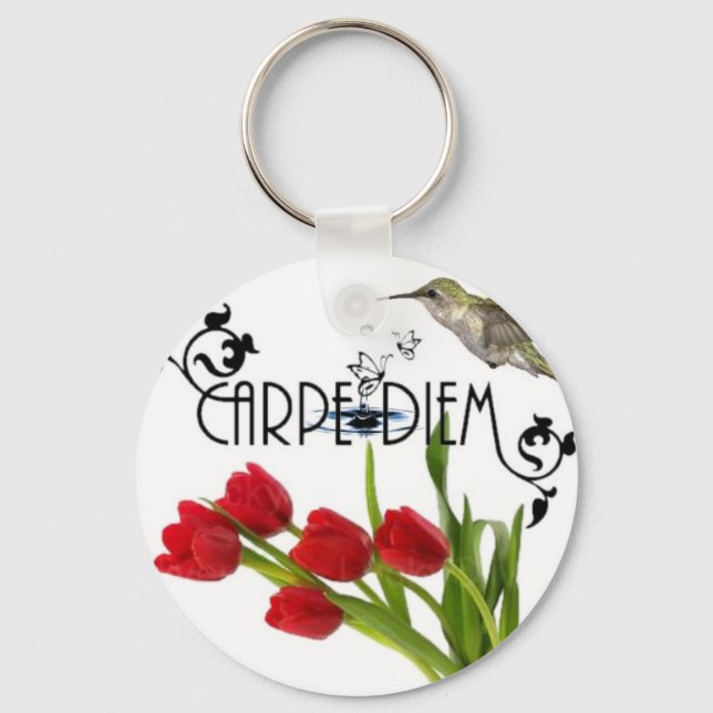 carpe diem key ring (Front)