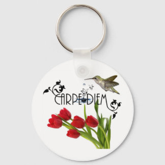 carpe diem key ring