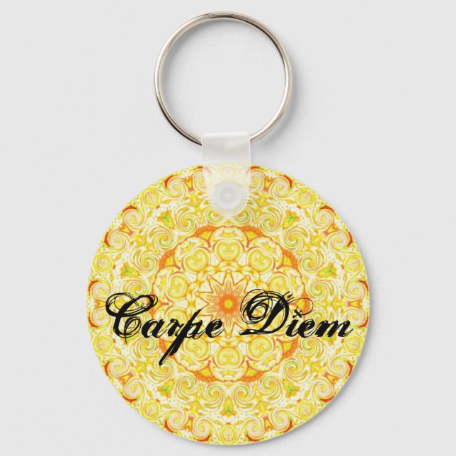 Carpe Diem Key Ring (Front)