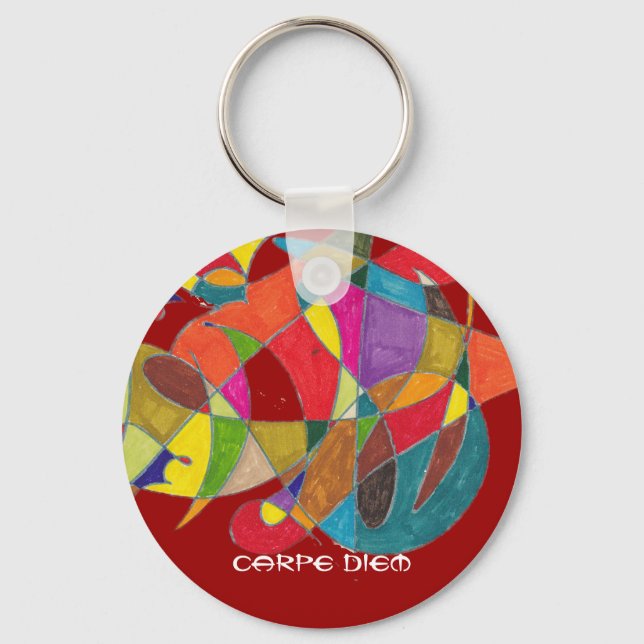 Carpe Diem Key Ring (Front)