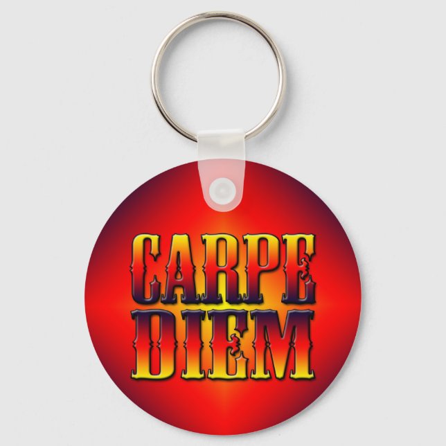 Carpe Diem Key Ring (Front)