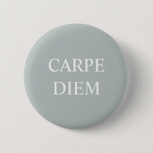Carpe Diem Latin Quote Badge