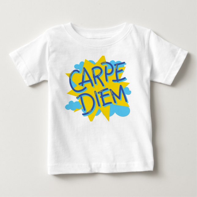Carpe Diem: Little Adventurer Edition Baby T-Shirt (Front)