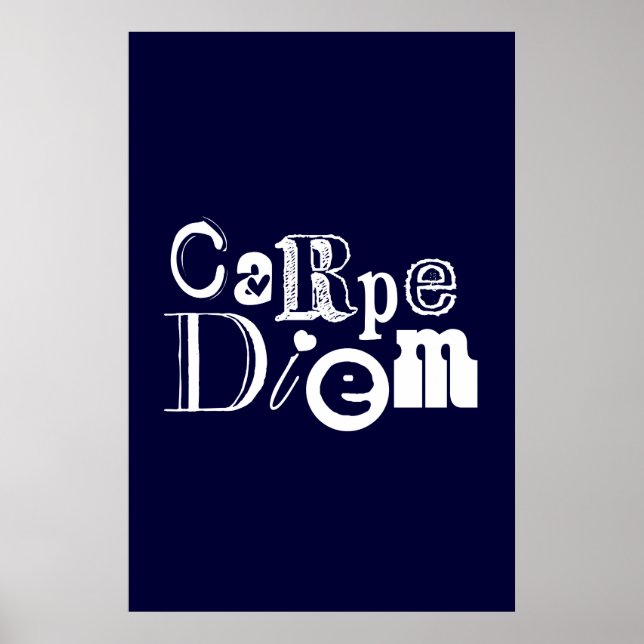 Carpe Diem Poster (Front)