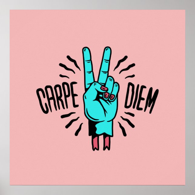 Carpe Diem Poster (Front)