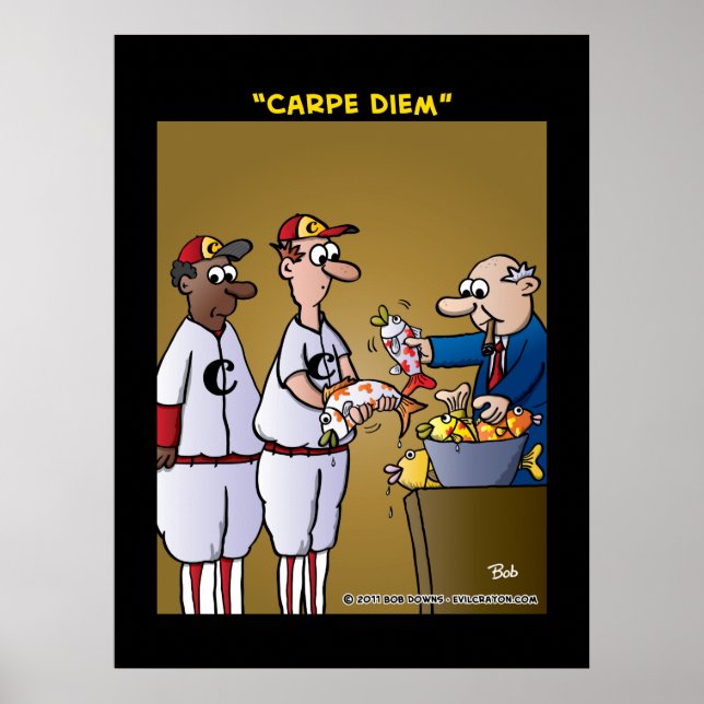 "Carpe Diem" Poster (Front)