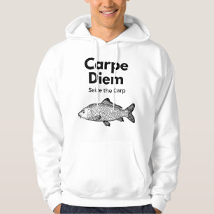 Carpe Diem Seize the Carp Fishing Shirt, Funny Hoodie